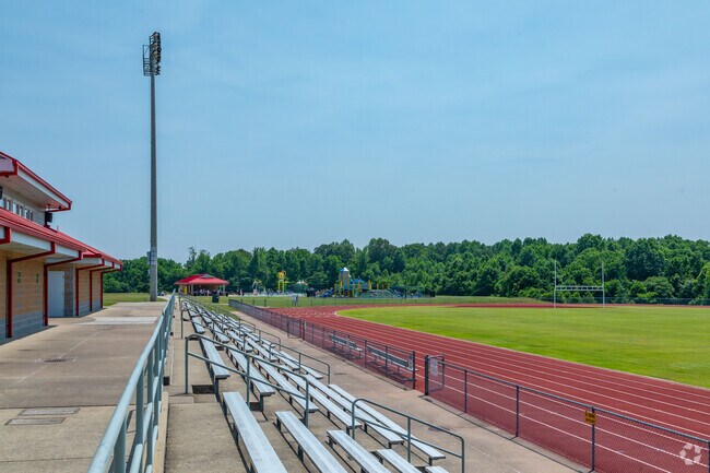 Martin Luther King Jr. Park has a splash pad, track and a football field near Coopertown.
