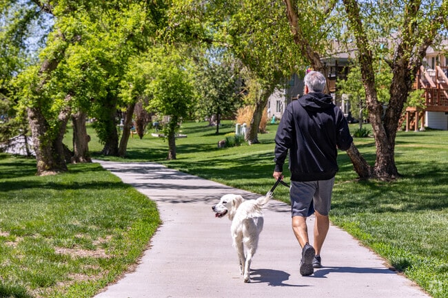 Escape to green spaces at the Millard Park walking trail.