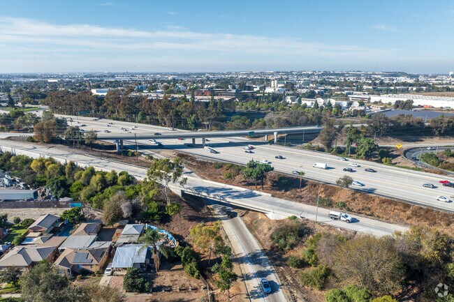 The 405 Freeway is convenient for travel to and from Arlington.