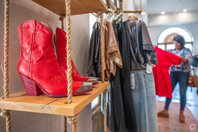 Ragsdale residents can find boots to match their dress at Bandit And The Babe.