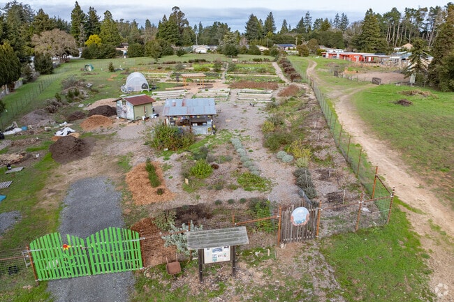 Your kids will love the garden at Sebastopol Independent Charter School.