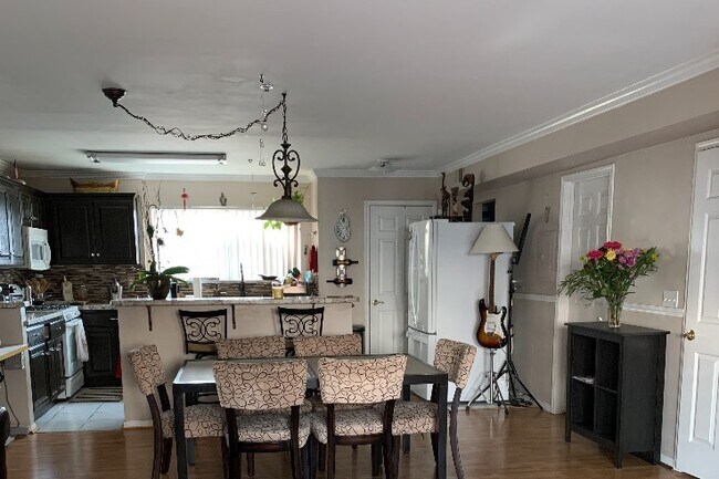 View from the French door