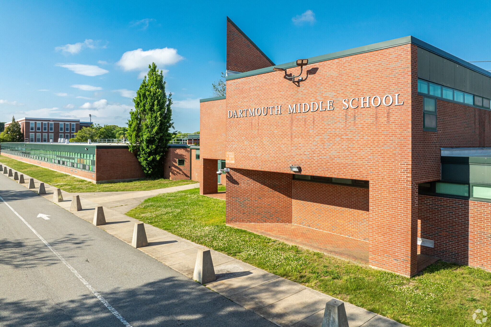 Dartmouth Middle School has a respectable Niche grade of B+.