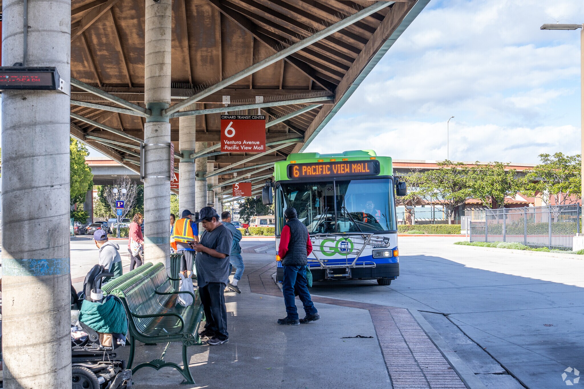 Public transit is abundant near and around Marina West.