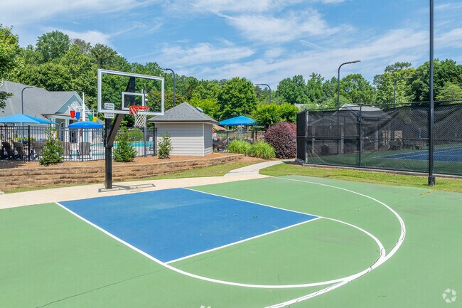 From pick-up games to weekend tournaments, the basketball court in Wellington adds another layer of recreation for residents of all ages.