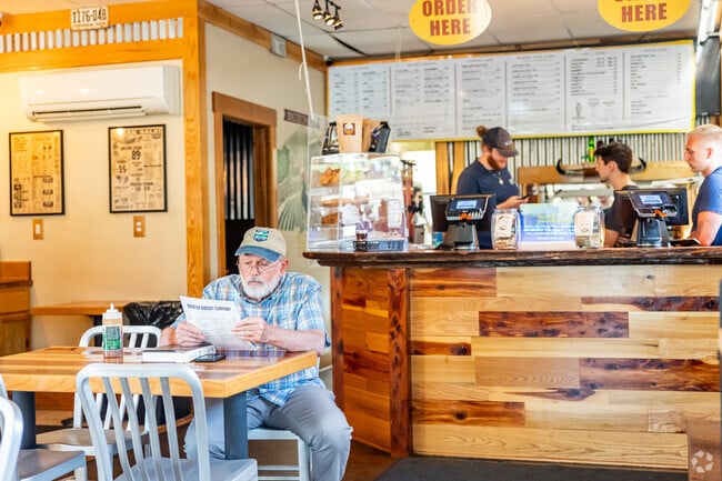 Everyone in Raleigh Court knows the go-to breakfast spot is Scratch Biscuit Company.