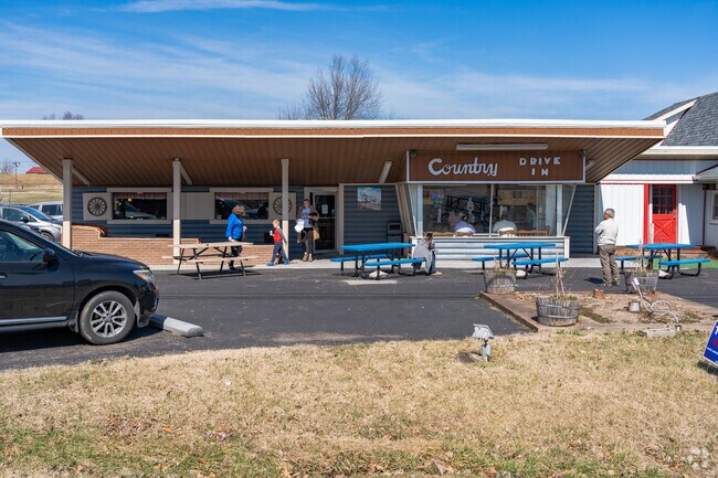 Norman McDonald's Country Drive-In is the neighborhood's primary restaurant.