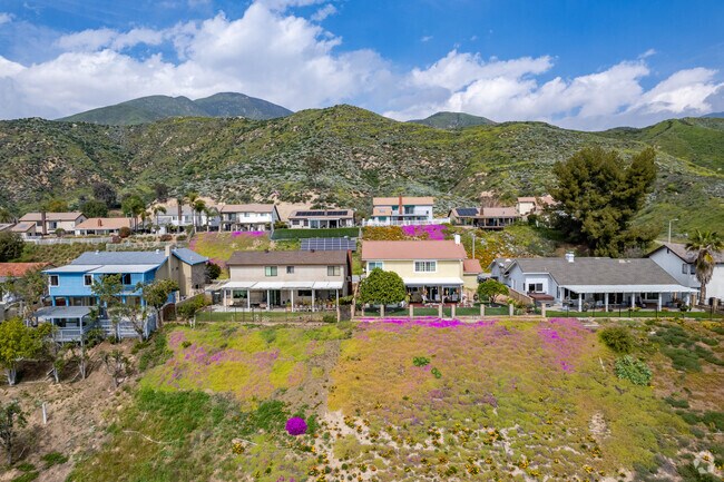 Beautiful pink flora brightens up the Amber Hills neighborhood.