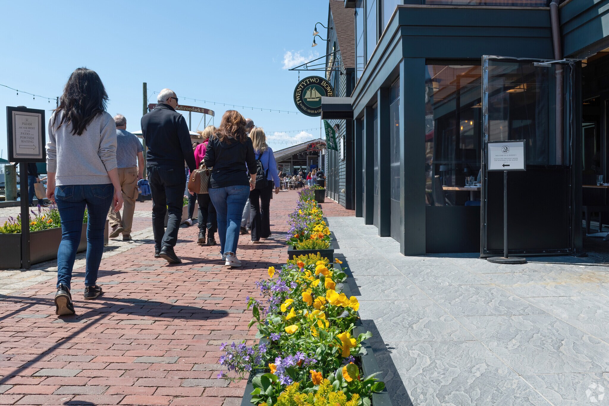 Nearby Bowen's Wharf is a boutique shop area of Newport a few minutes from Ocean Drive.