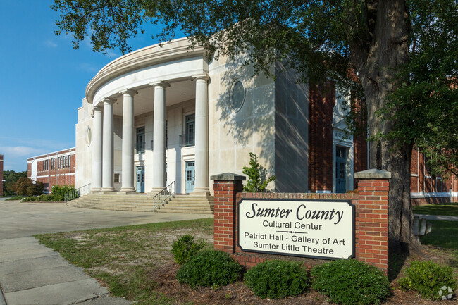 The Sumter County Cultural Center hosts various local cultural programs at Hampton Park.