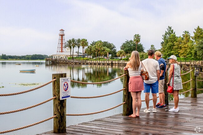 Village of Largo locals love to take in the sights at Lake Sumter Landing.