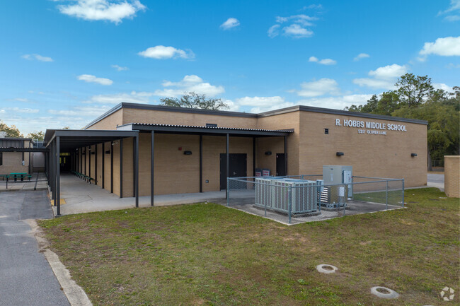 R. Hobbs Middle School provides extracurricular activities.