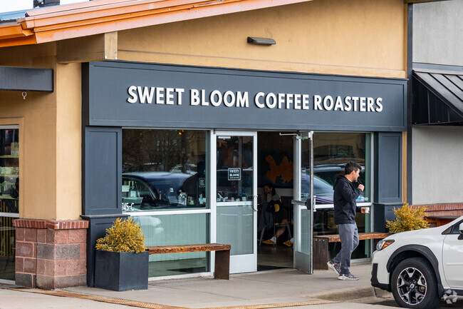 Stop at Sweet Bloom near Highlands for a coffee in a warm environment.