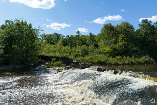 When visiting Wendell, don't miss the waterfall at Little River Park.