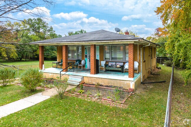Some Cherry Hill bungalow homes have front porches.