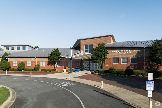 Martin Luther King Jr Middle is a public school in Charlotte.