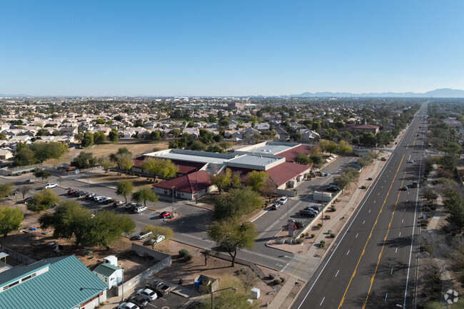 Towne Meadows Elementary School is located Recker Road in Gilbert.