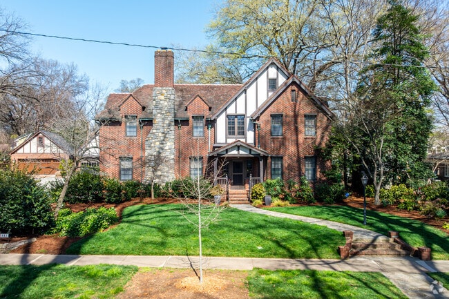 You can find Tudor Revival homes in the mix inside of Dilworth.