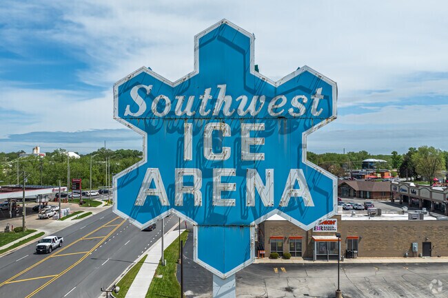 Residents practice ice hockey at Southwest Ice Arena in Crestwood.