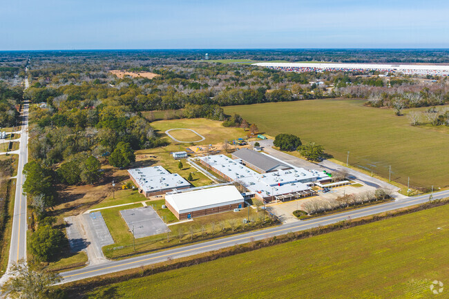 Saint Elmo Elementary School-aerial