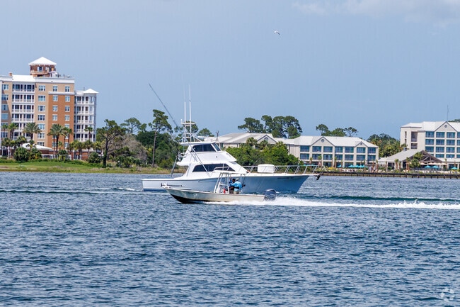 Boating and fishing are popular outdoor activities in Upper Grand Lagoon.