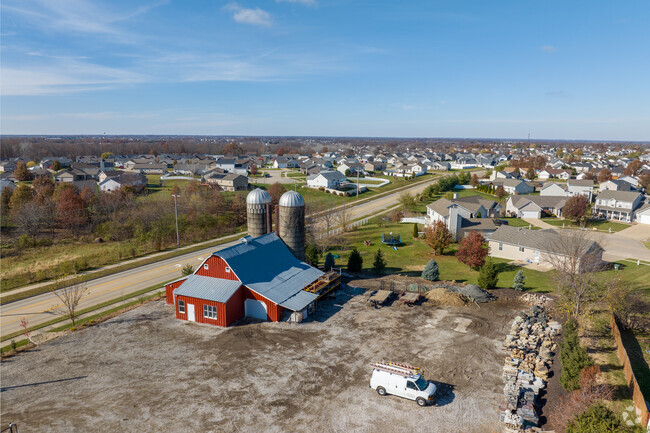 Even as Wentzville grows towards 50k residents, not all the signs of open farmland disappear.