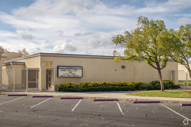 Students enjoy the atmosphere at Seneca Elementary School in Moreno Valley.