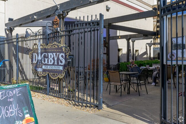 Digby's Pub and Patio is located minutes from Sunnyside in downtown Lafayette.
