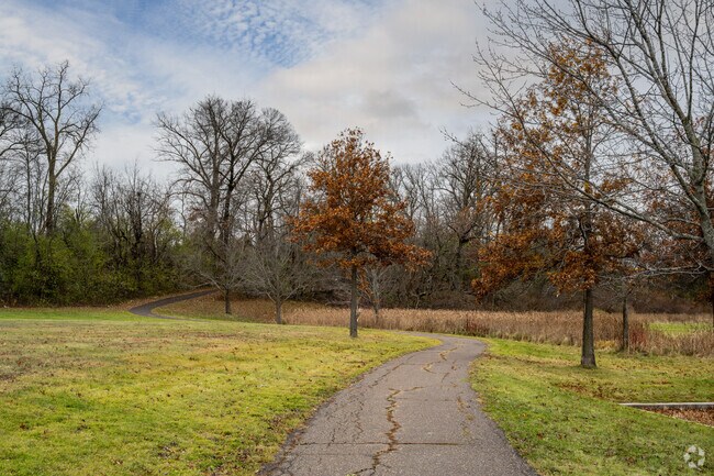 Geranium Park is accessible via a walking path.