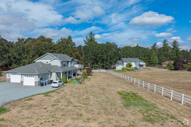 Spacious homes on large pieces of land make up most of South Creeks real-estate.