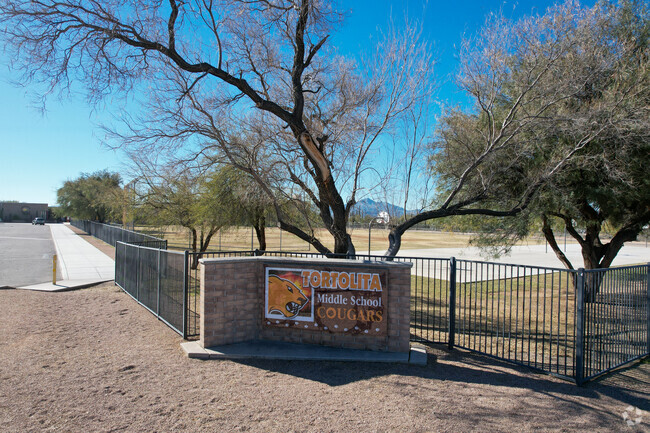 Tortolita Middle School is gated and secured.