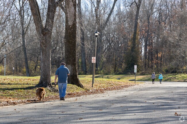 Locals often flock to Pacific Community Park to walk their dogs.