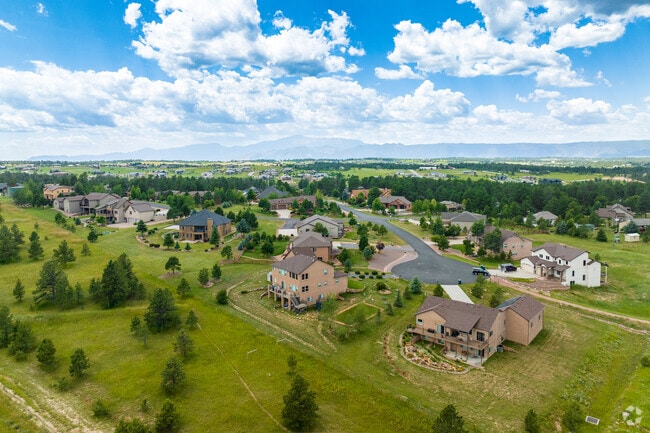 Black Forest is mainly comprised of large estates situated near Colorado's remarkable trees and mountains.