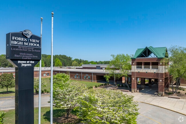 Forestview High School receives a B+ overall rating on niche.com.