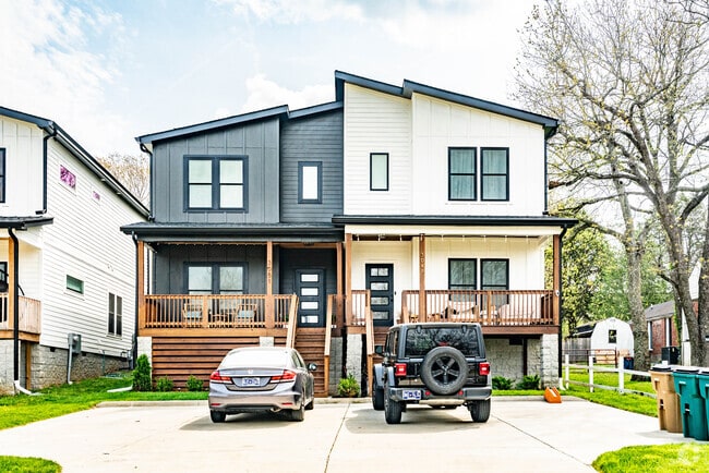 Modern Craftsman homes bring updated charm to Talbot's Corner streets.