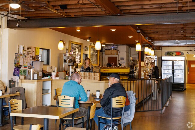 Discover why Kaladi Coffee Roasters is a top pick at Cushing Park.