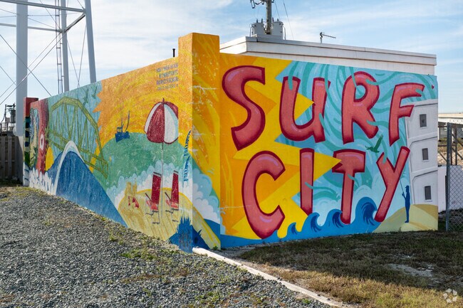 Vibrant murals bring color and creativity to Surf City.