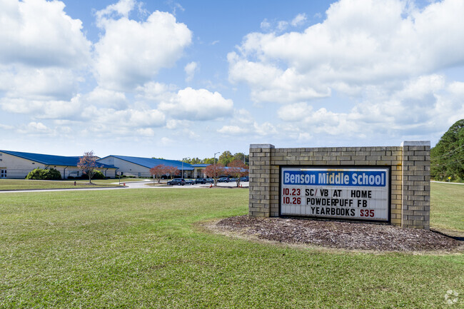 Benson Middle School signage