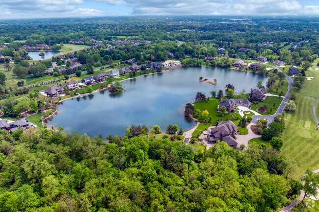Three Arch Bay, in Travis Pointe, is a gated community surrounding Bay Lake.