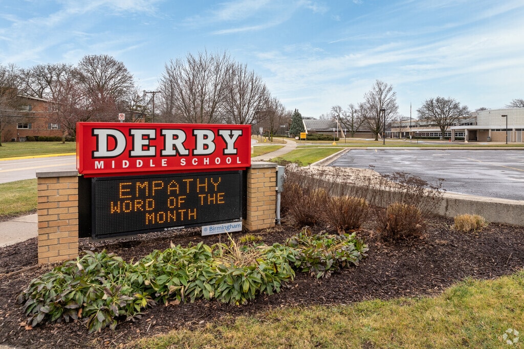 Children are offered a great education at Derby Middle School.