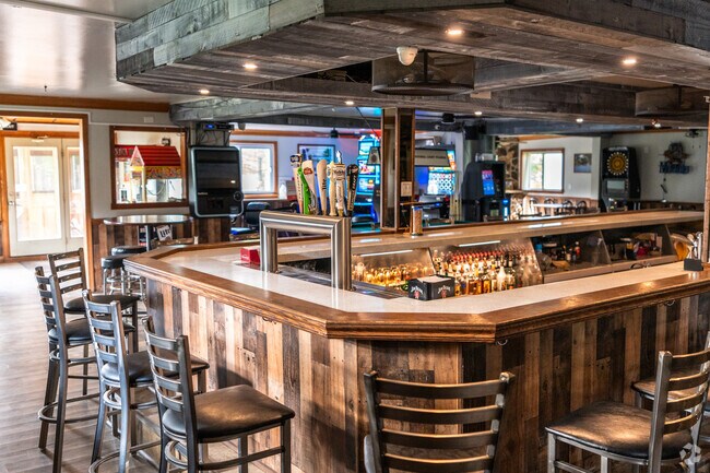 Fourth Lake Resort Bar and Grill in Venetian Village is designated as a historic property.