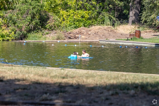 Visitors to 1 Mile in Bidwell Park can cool off in the pool