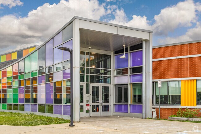 Roosevelt School in Downtown Bridgeport serves grades K-8.