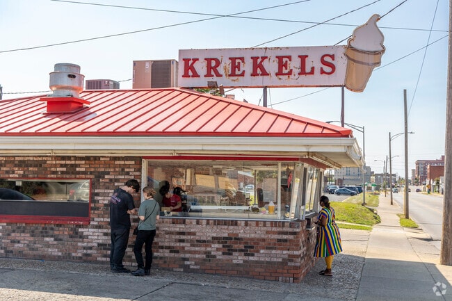 Krekels has been serving ice cream and burgers to residents of Mueller Park for decades.