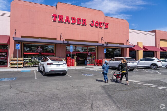 Just 2 miles east, Trader Joe’s at San Antonio Center is a favorite for Barron Park locals.