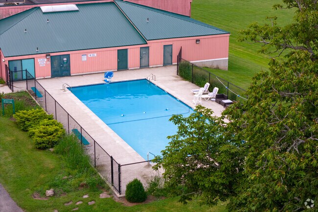 Henrietta G. Lewis Campus School in Lockport has a pool.