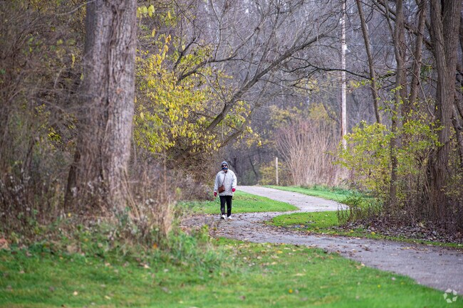 Holmesbrook Park is popular for those wanting to walk or jog.