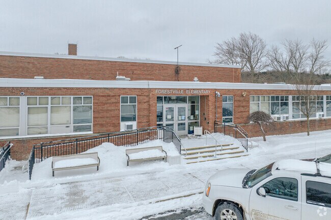 Forestville Elementary School is located not far from Hanover.