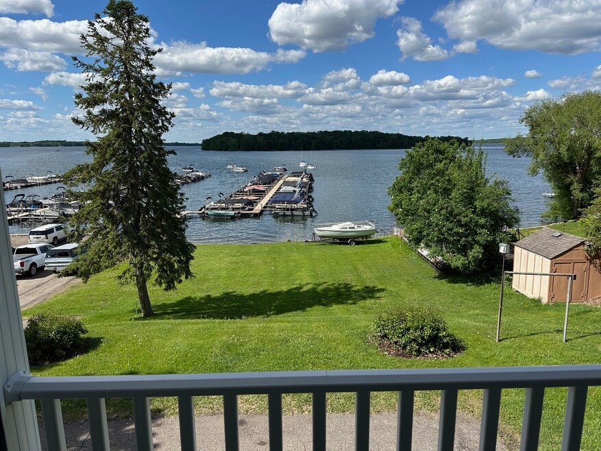 Lake Waconia Balcony View!