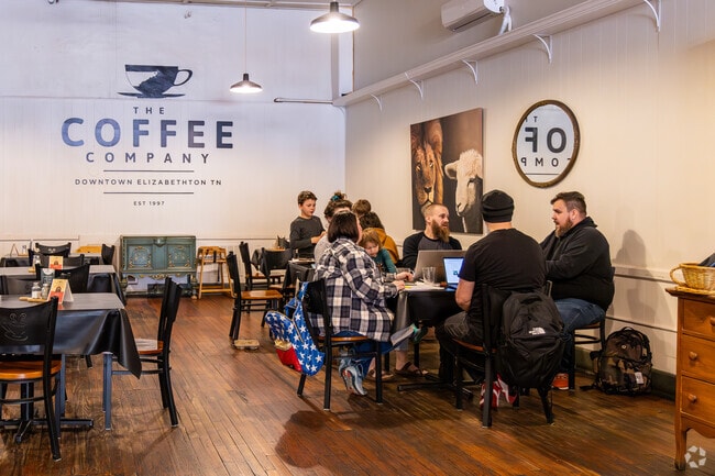 Head to downtown, a close drive from Sycamore Shoals, to grab a coffee from The Coffee Co.